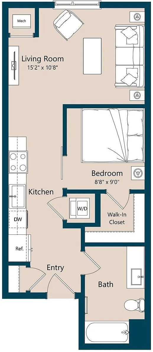 Floor plan S4A