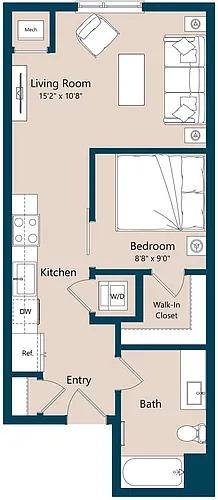 Floor plan S4A