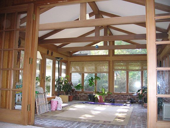 View of sunroom from family room