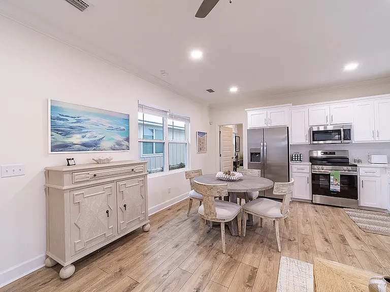 Example of cottage decorated. 316 Palm Street is being rented unfurnished.