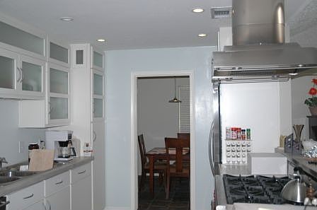 The kitchen features commercial grade appliances for serious entertaining!