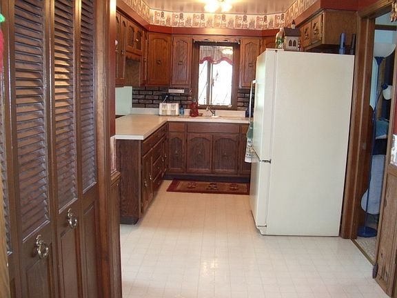 Kitchen coming out of Master Bath