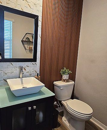 Half bath for guests