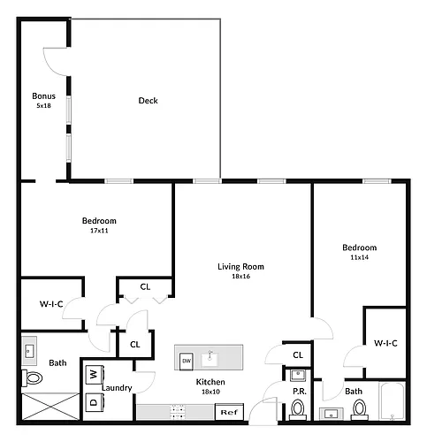 Floor plan 205