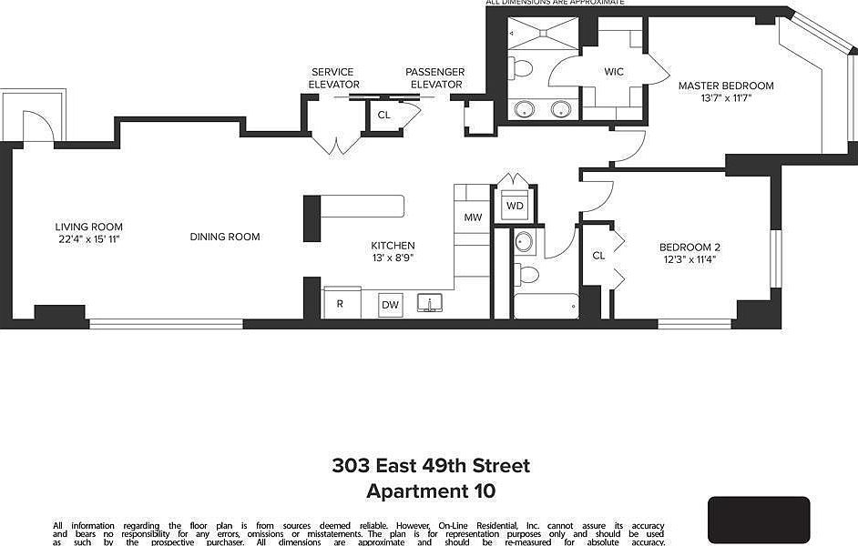 1st image of 301-303 E 49th St #10