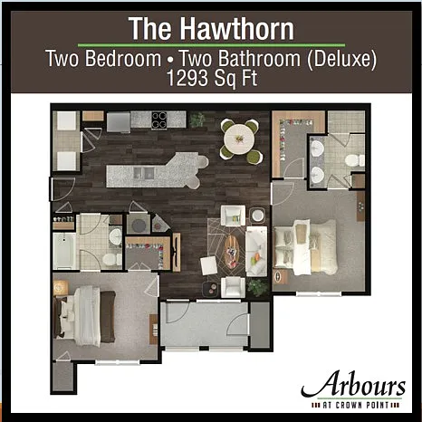 Floor plan The Hawthorn