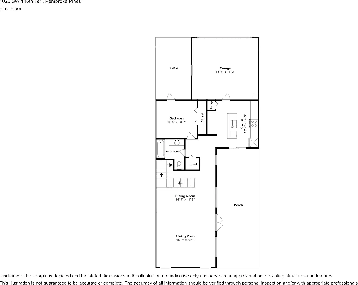 1025 SW 146th Ter Pembroke Pines, FL 33027 — Photo 3
