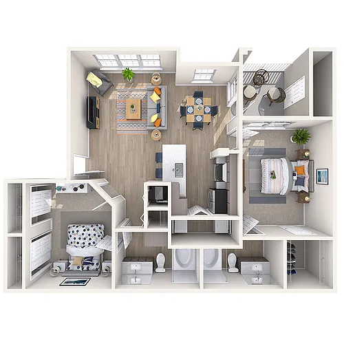 Floor plan B1