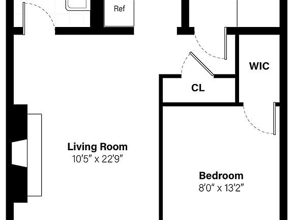 2nd image of 329 W 88th St #3S