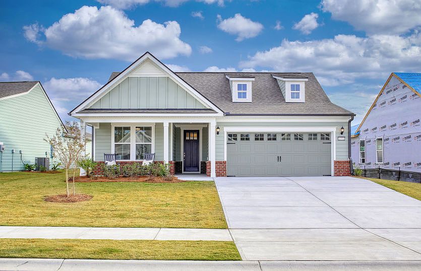 Model Home Exterior of Prosperity.