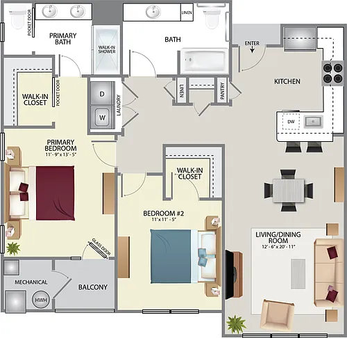 Floor plan B1