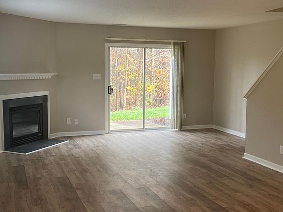 Large living room and patio.