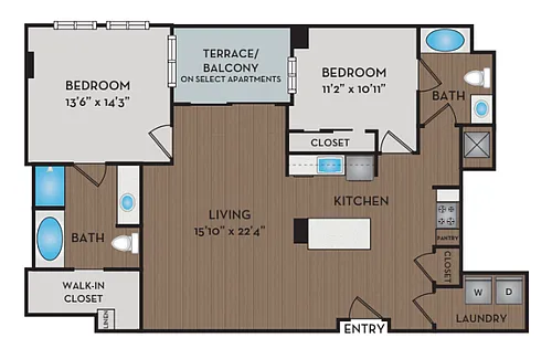Floor plan B7