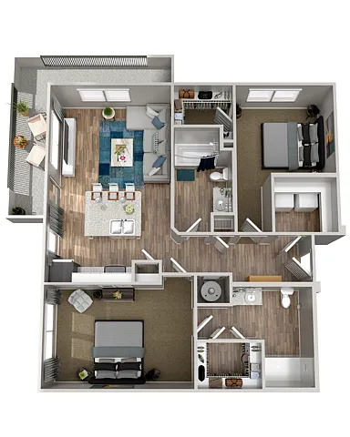 Floor plan B1