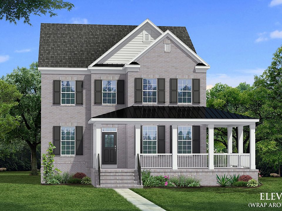 Loch Raven Exterior Rendering of Elevation 7 at Greenleigh
