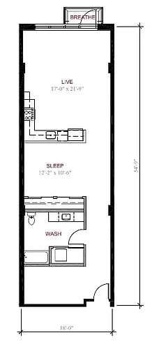 Floor plan A8