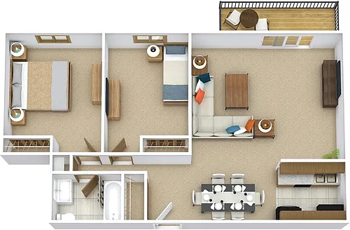 Floor plan Aspen