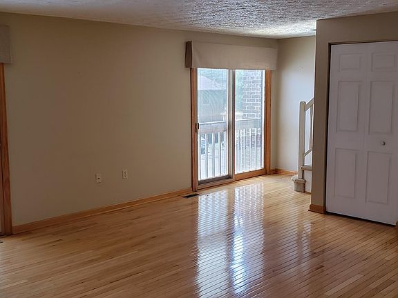 Living room with hardwood floors
