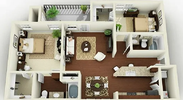 Jamestown Place Apartments Bossier City — Photo 43