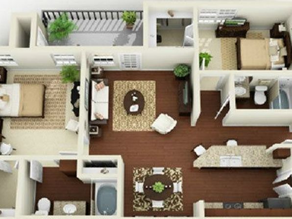 Jamestown Place Apartment Homes | 5400 Barksdale Blvd, Bossier City, LA