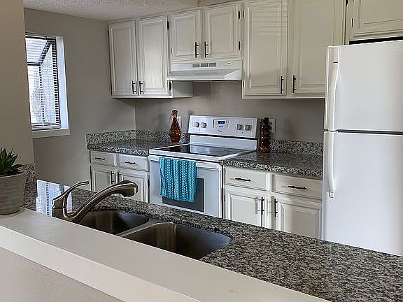 Plenty of cabinets/counters