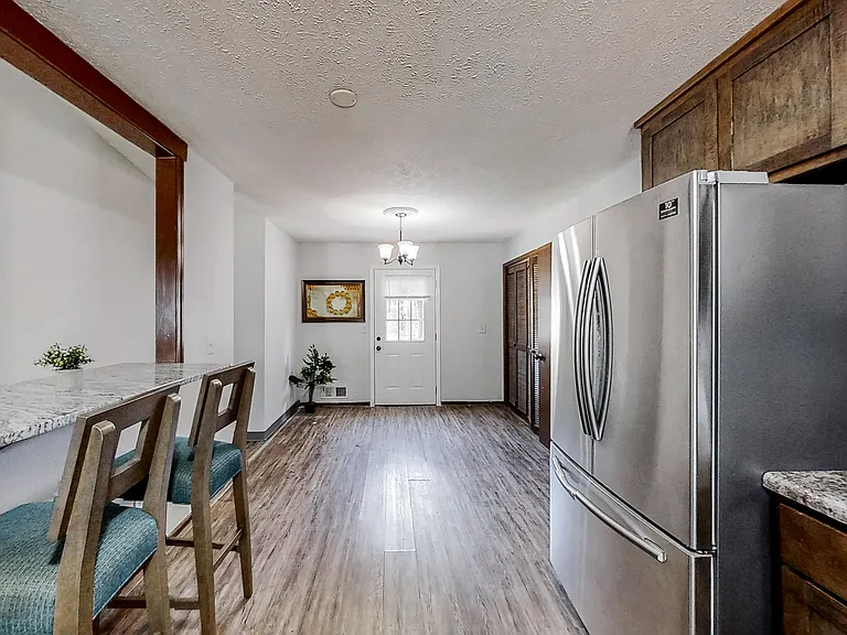 Kitchen and back door