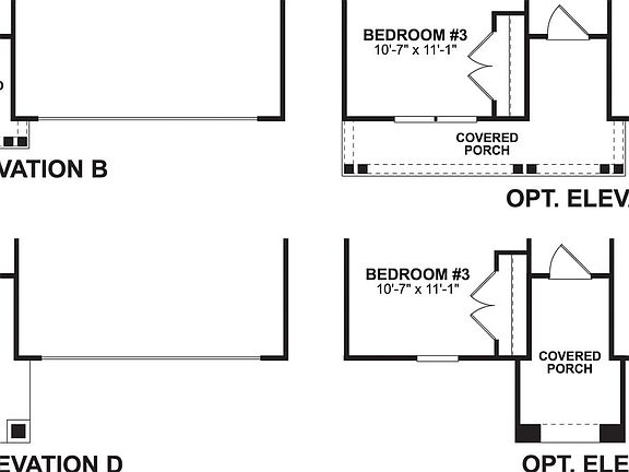 Franklin II First Floor Options