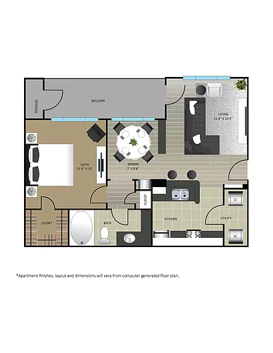 Floor plan A1