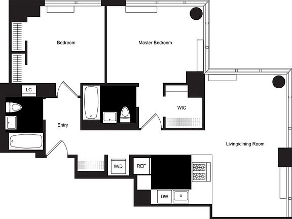 2nd image of 450 W 42nd St #18B