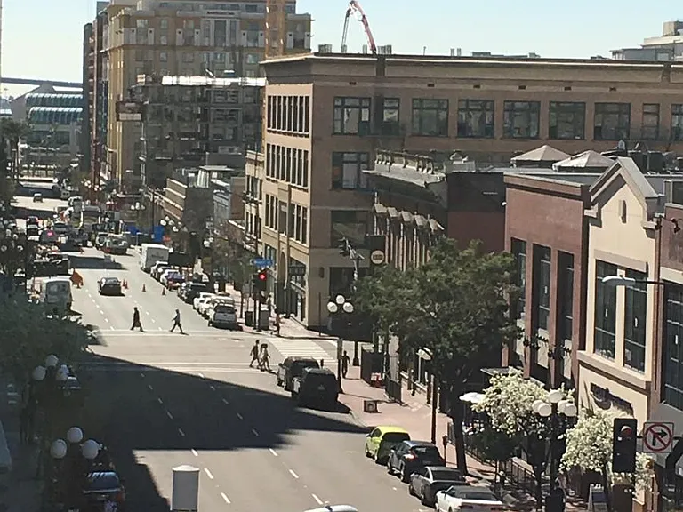 View from balcony