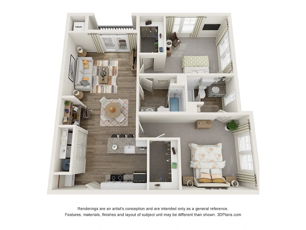 Floor plan Hickory