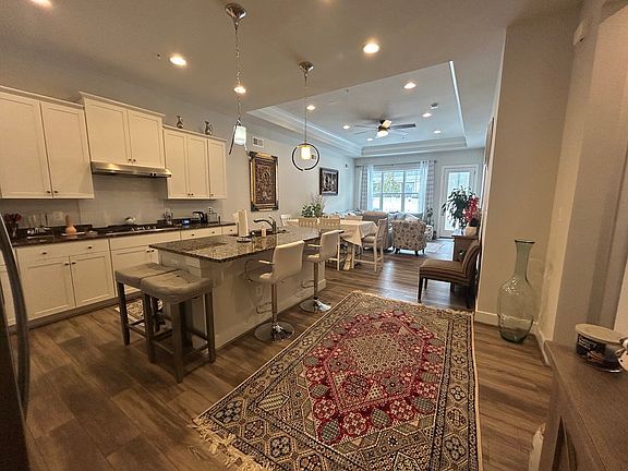 Open Living Room and Kitchen