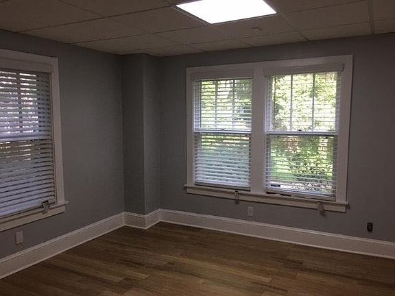 Bedroom with windows