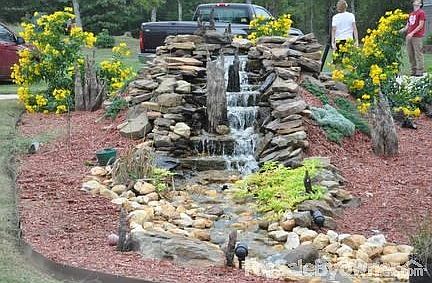 Waterfall and Water Feature