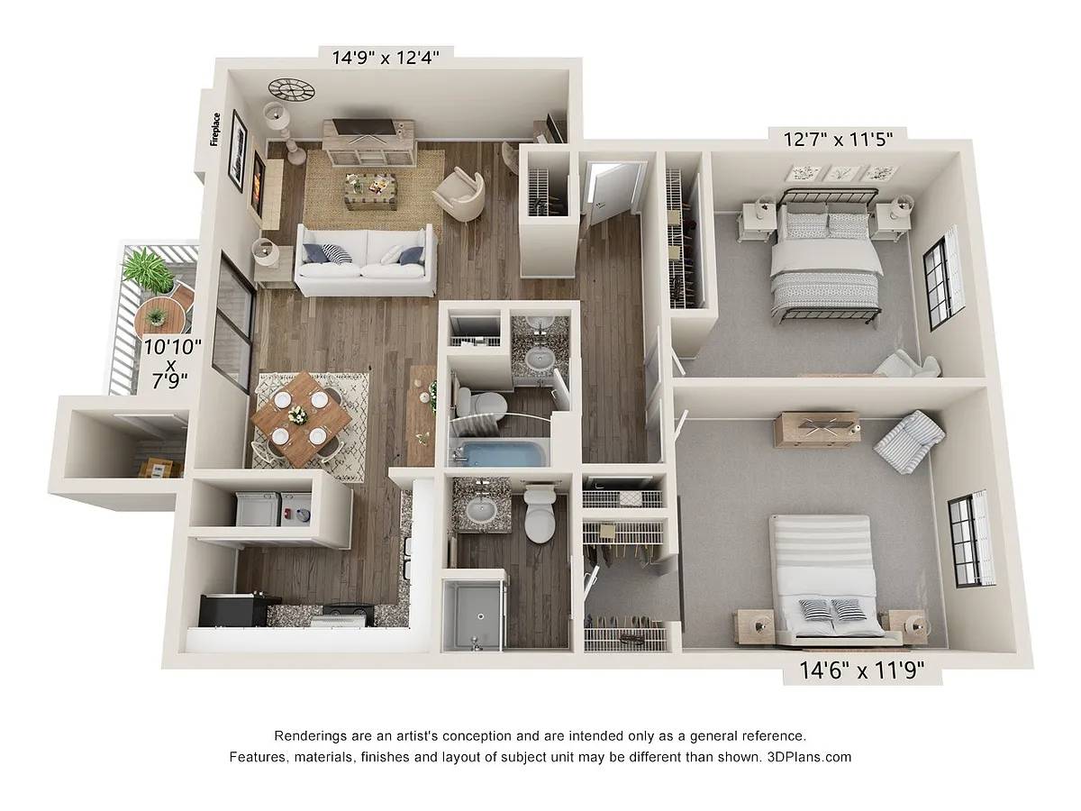 Floor plan The Maple