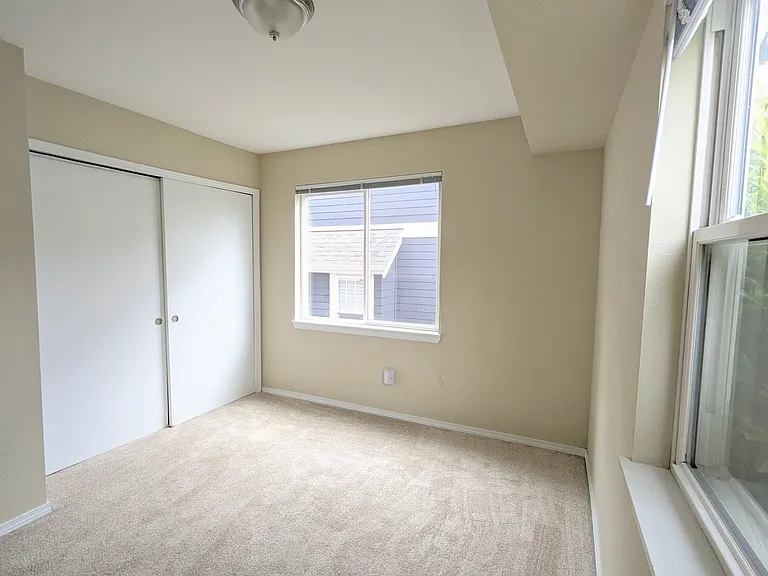 Room #3 with two windows and closet