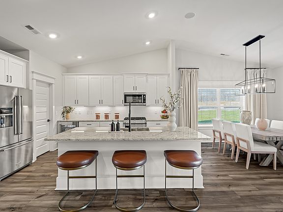 Large kitchen island