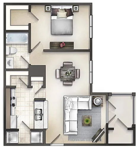 Floor plan The Bristol