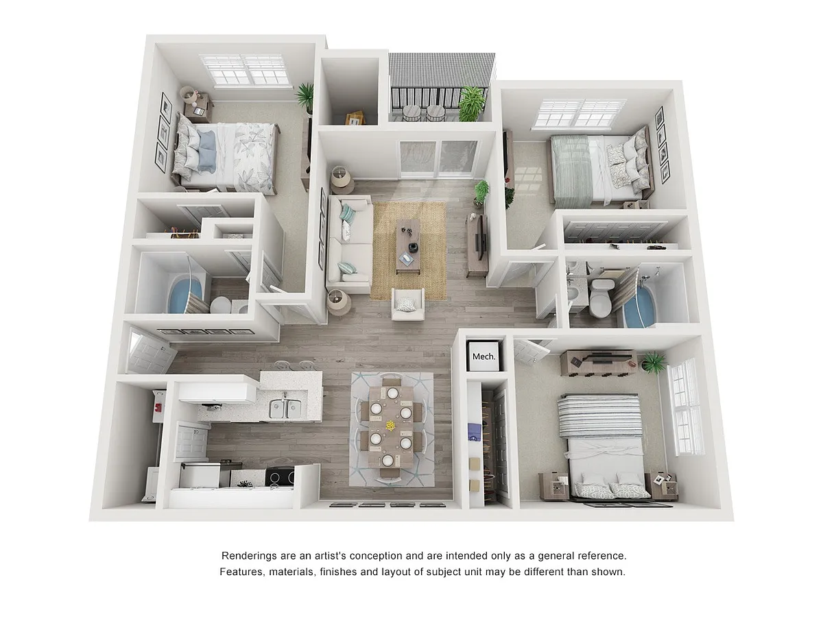 Floor plan The Queen