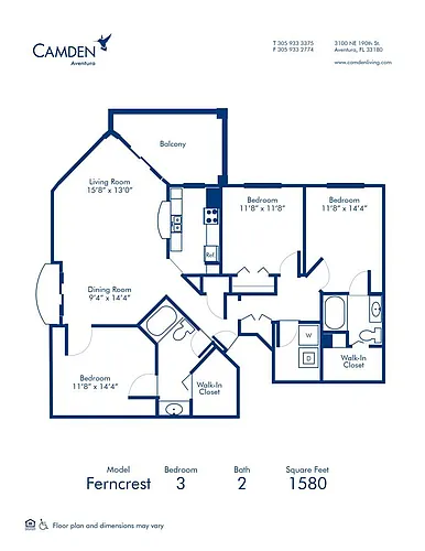 Floor plan Ferncrest