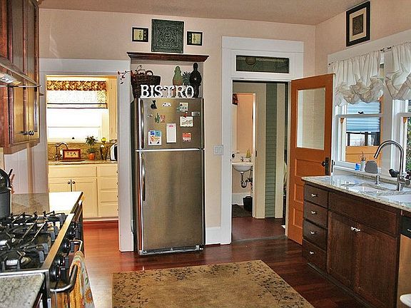 Kitchen-you can see Butler's Pantry through the door