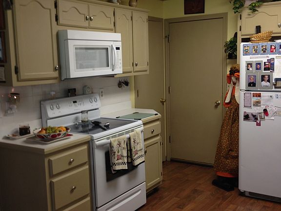 Kitchen with large pantry