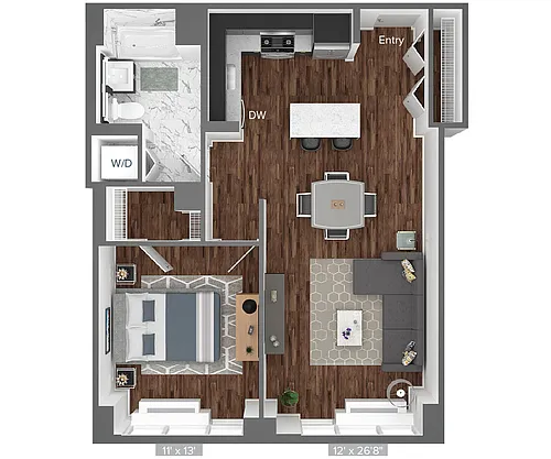 Floor plan A8-209-609-747sq