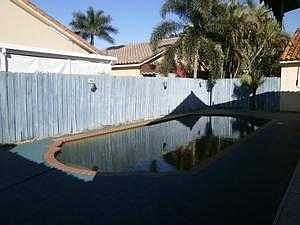 BACKYARD AND POOL