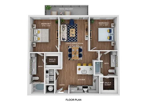 Floor plan B2