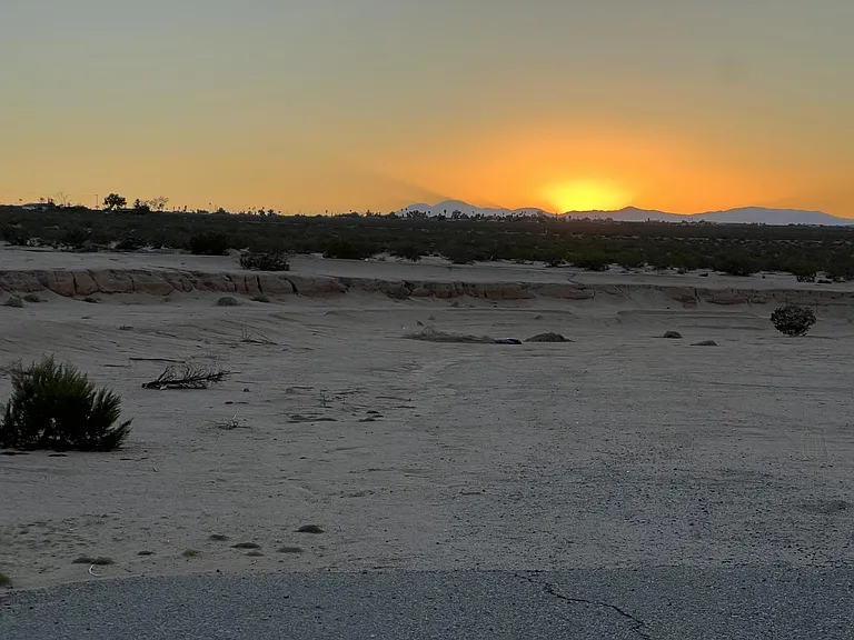 Evening sunset