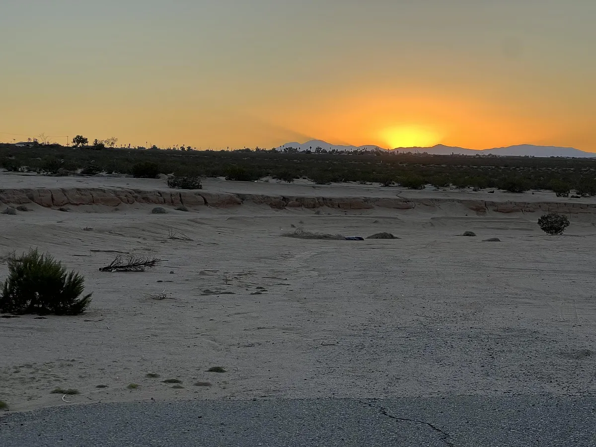 Evening sunset - 73445 Corbin Rd