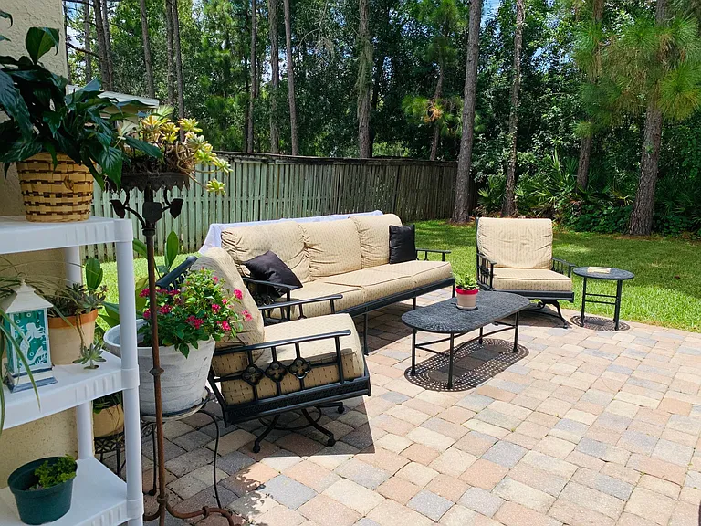 Large Backyard with Serene Outdoor Living