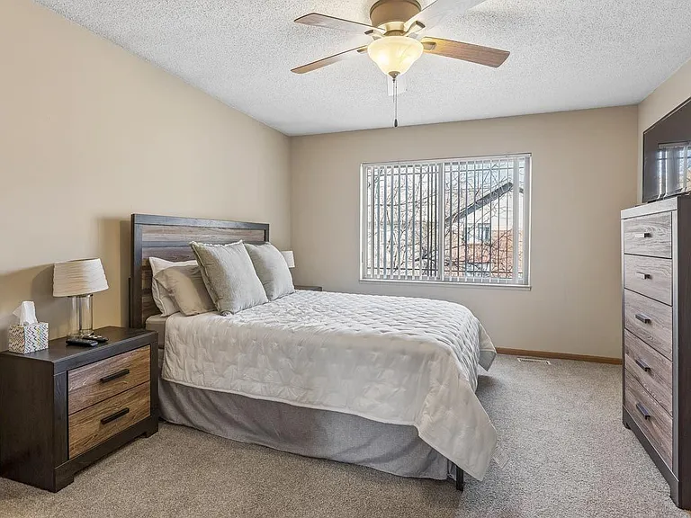 Spacious bedrooms create a calm setting for restful nights and easy mornings.