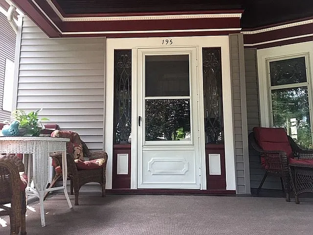 leaded glass sidelights